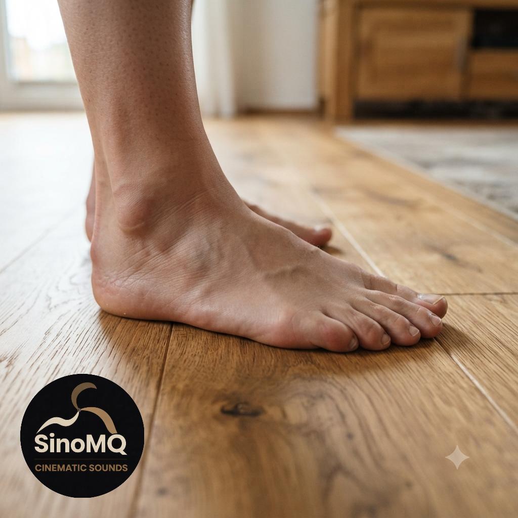Tiếng Chân Trần Tự Nhiên Trên Sàn Gỗ – Natural Barefoot Sound