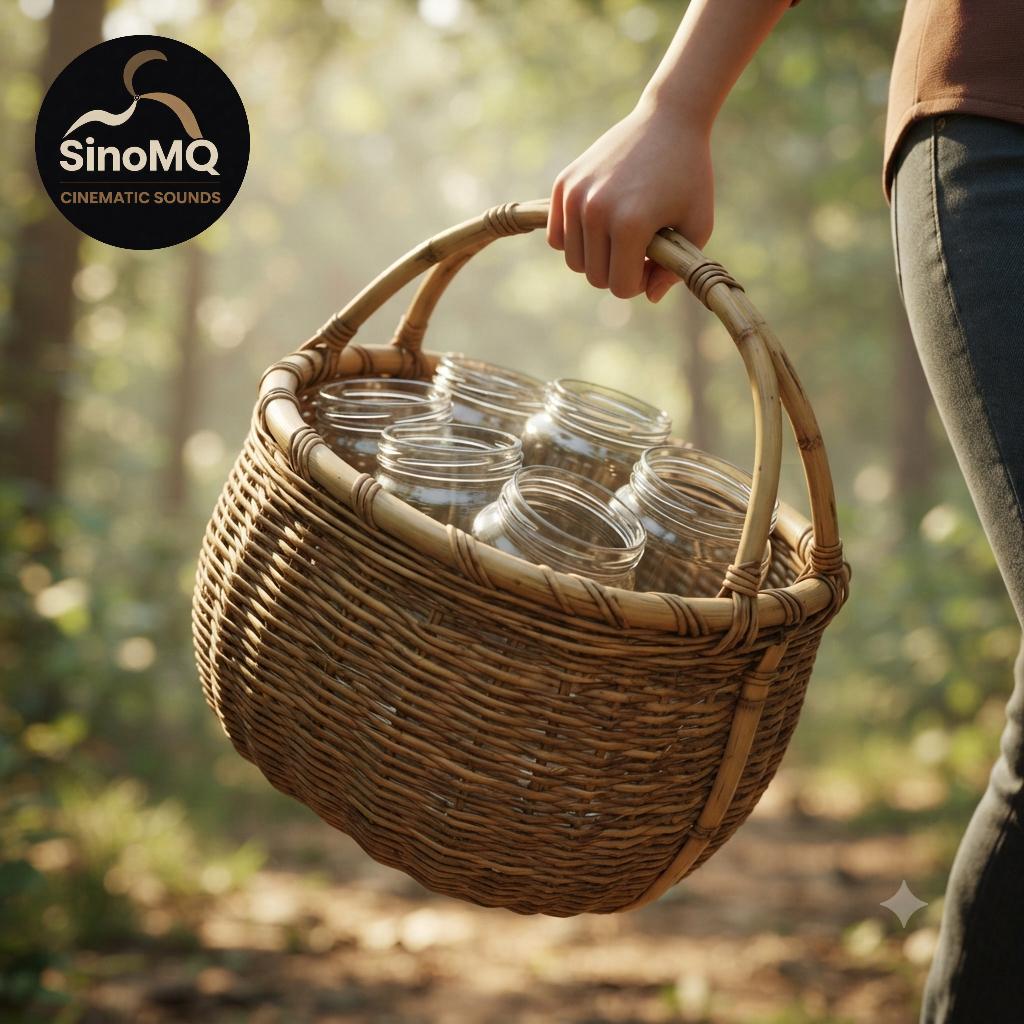 Tiếng Giỏ Và Hũ Thủy Tinh Rung Khi Bước Đi – Basket and Glass Jars Movement Sound