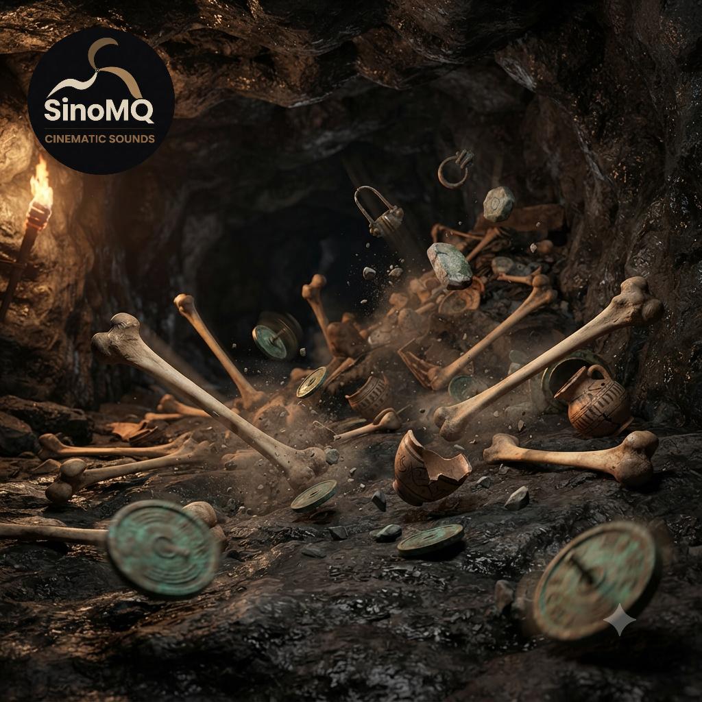 Tiếng Xương Và Cổ Vật Va Chạm Nhau Trong Hang – Bones and Ancient Artifacts Clattering Sound