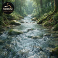 Tiếng Suối Chảy Liên Tục Trong Rừng – Continuous Forest Stream Sound