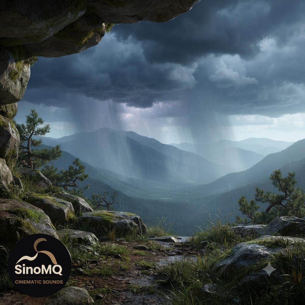 Tiếng Mưa Bão Từ Xa – Distant Storm Rain Sound