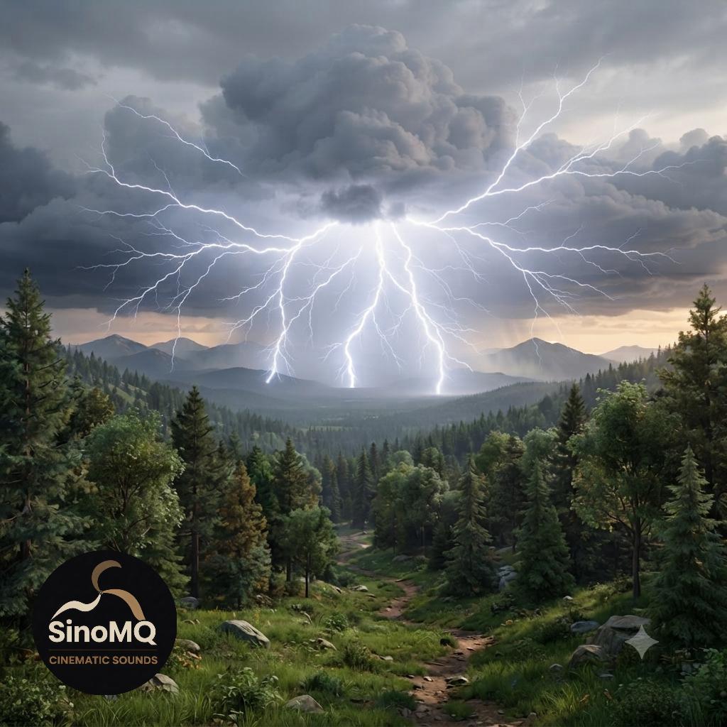 Tiếng Sấm Chớp Từ Xa – Distant Thunder and Lightning Sound