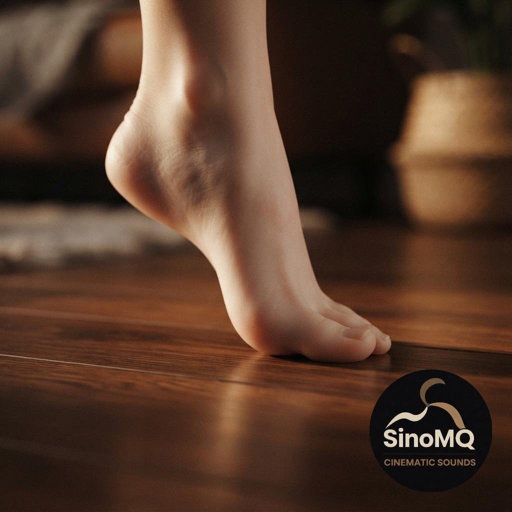 Tiếng Chân Trần Mềm Trên Sàn Gỗ – Soft Barefoot Sound