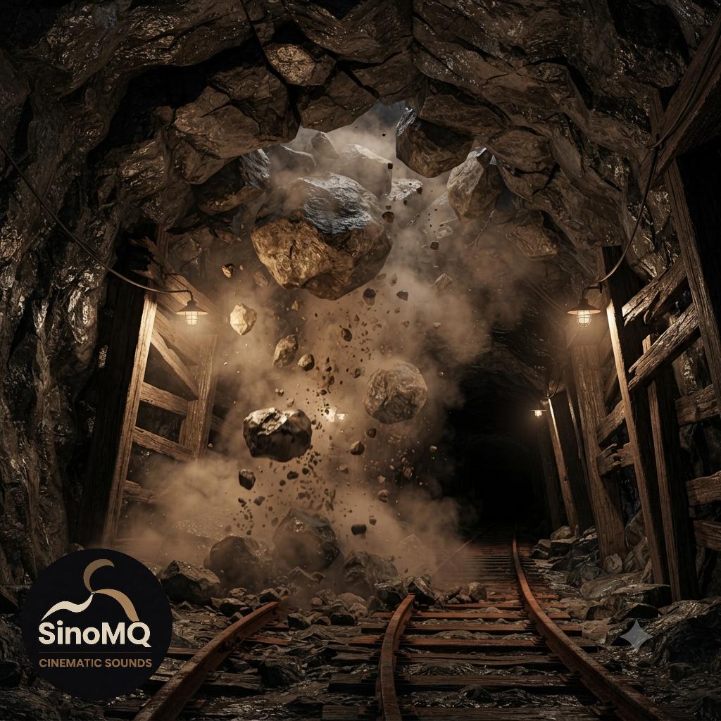 Tiếng Đá Sập Trong Hầm Mỏ – Mine Rock Collapse Sound