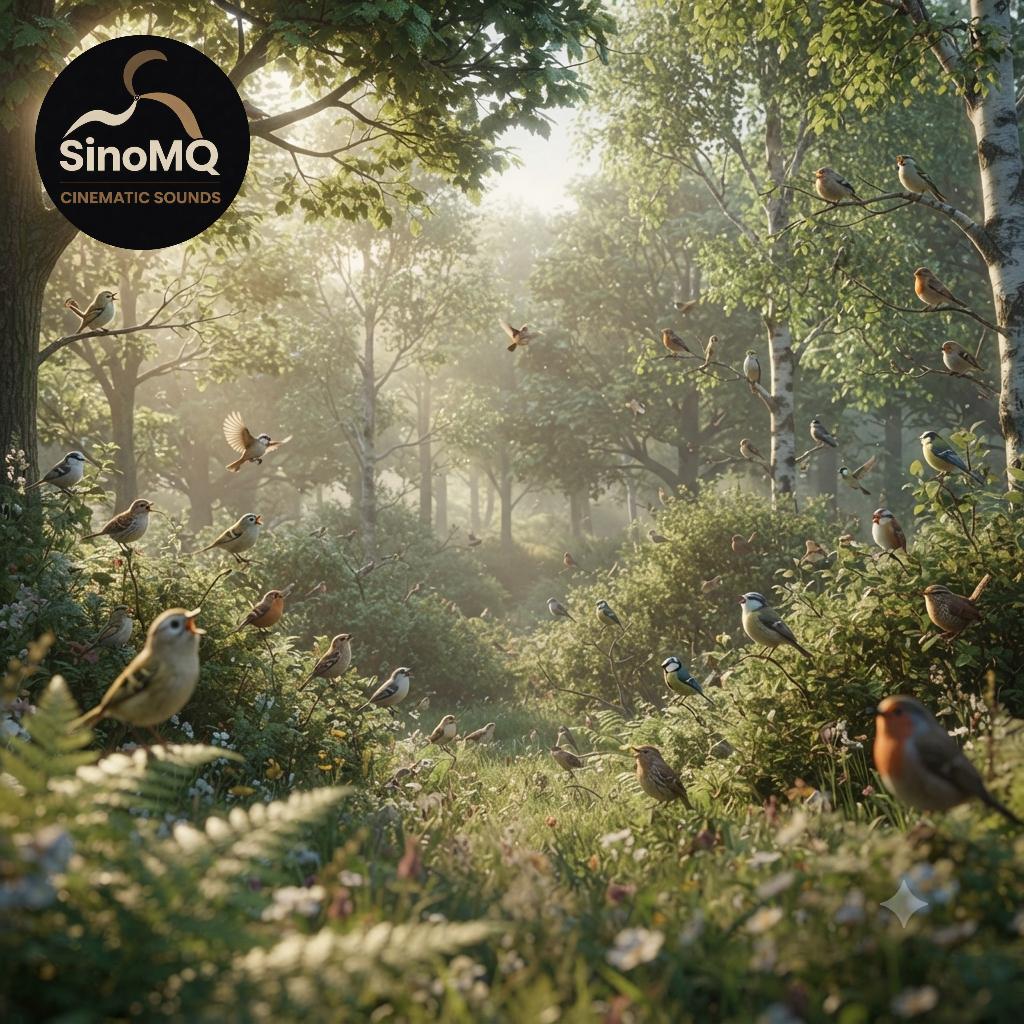 Tiếng Nhiều Loài Chim Hót Hòa Trộn Từ Xa – Mixed Distant Birdsong Sound