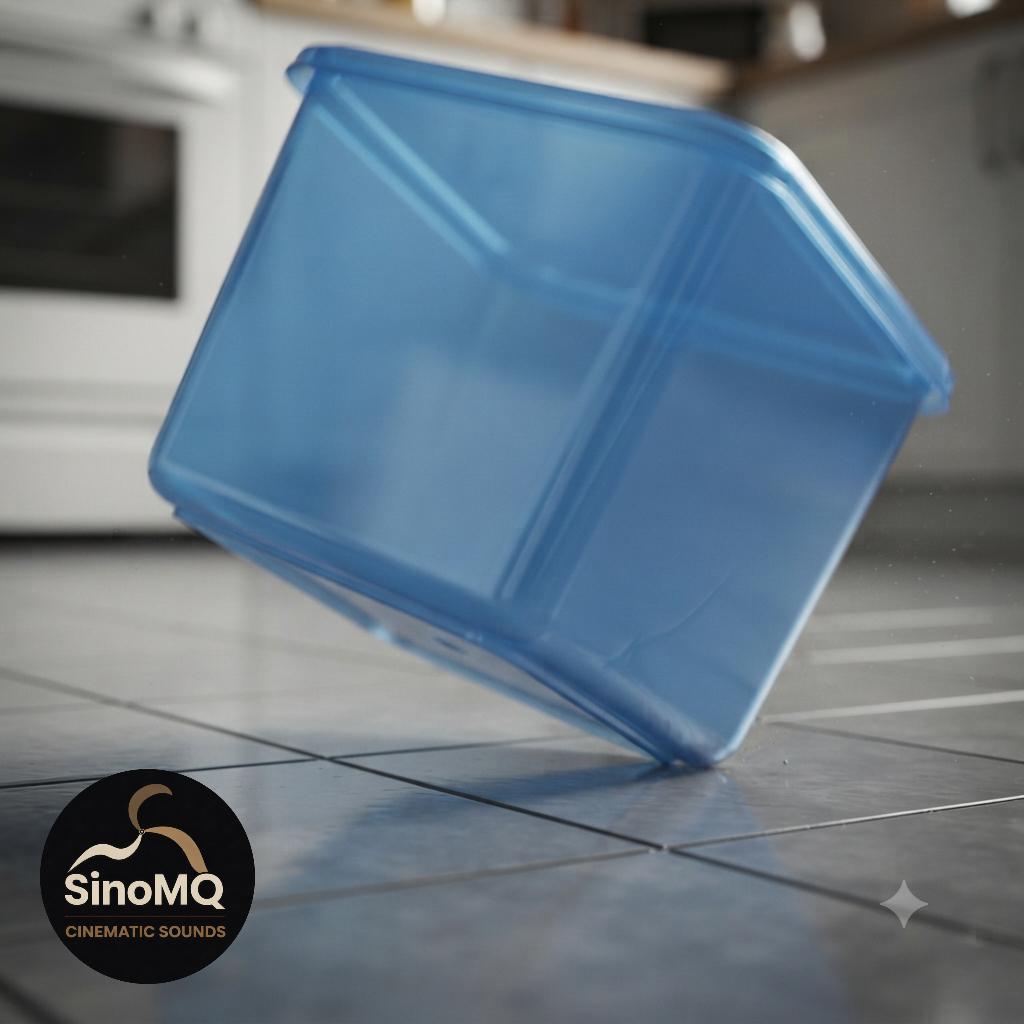 Tiếng Đồ Vật Nhựa Rơi Xuống Nền Gạch – Plastic Object Drop on Tile Sound