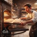 Tiếng Bỏ Khay Bánh Vào Lò Nướng Bánh Mì – Putting Baking Tray into Bread Oven Sound