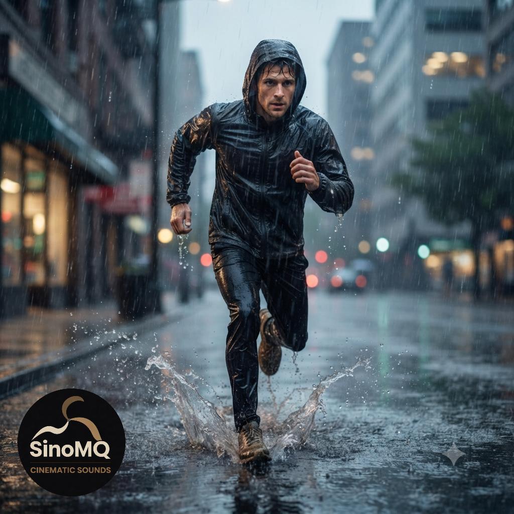 Tiếng Chạy Trong Mưa – Rain Running Sound