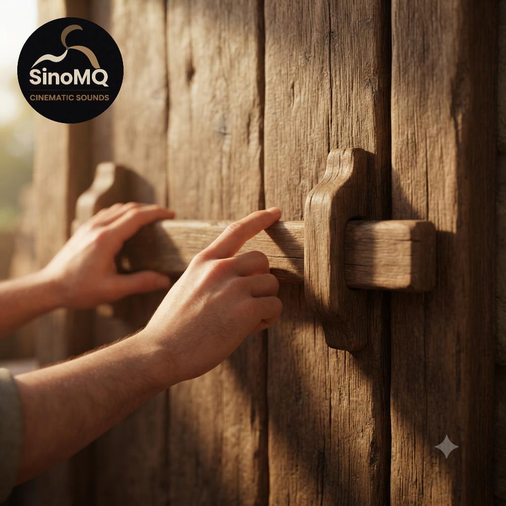 Tiếng Đóng Và Cài Chốt Cửa Gỗ – Wooden Door Closing and Latching Sound