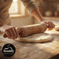 Tiếng Cán Bột Bằng Thanh Gỗ – Wooden Rolling Pin Dough Sound